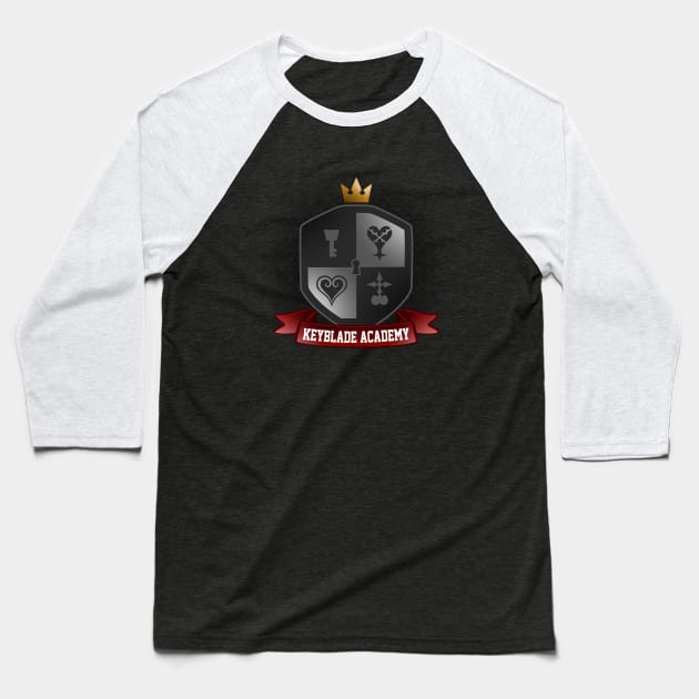 Keyblade Academy Baseball T-Shirt by Ruwah